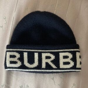 Burberry Cashmere Logo Beanie